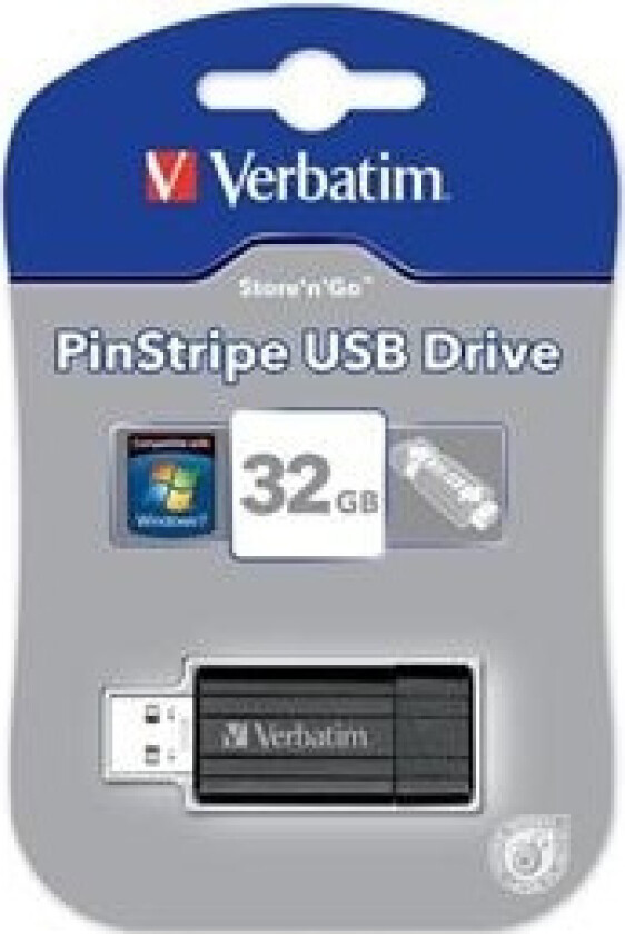 Verbatim PinStripe USB 2.0 32 GB