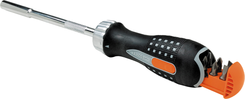 Bilde av Bits skrujern m/skralle - incl. 6 bits