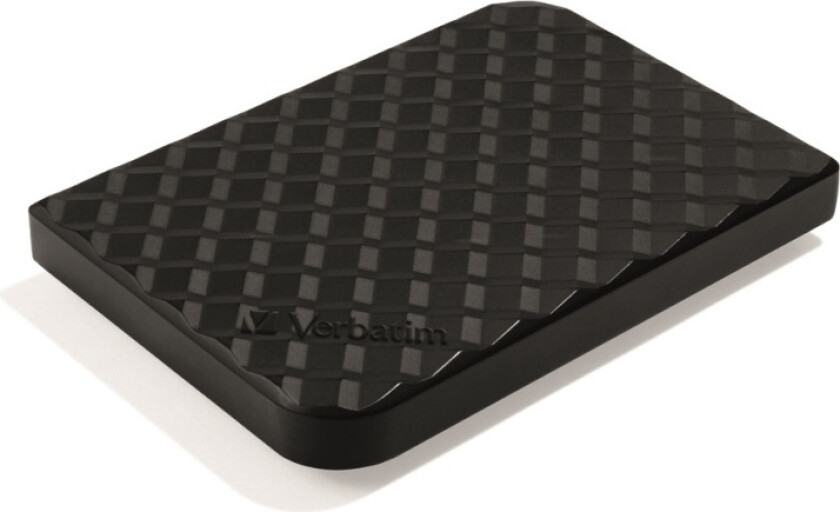 Verbatim 2,5" ekstern harddisk 1TB, USB 3.0, svart