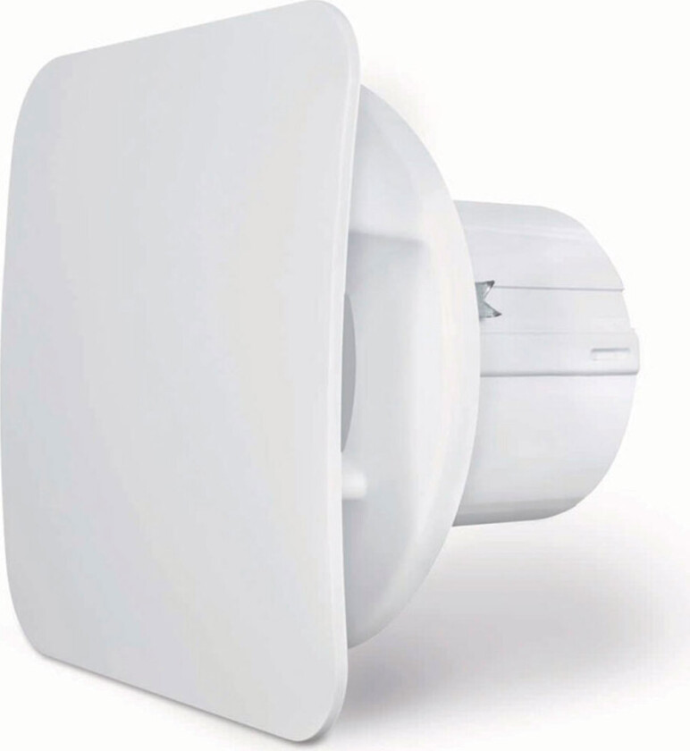 Bilde av Nobø Ventilator NHTS med timer og hygrostat, firkantet