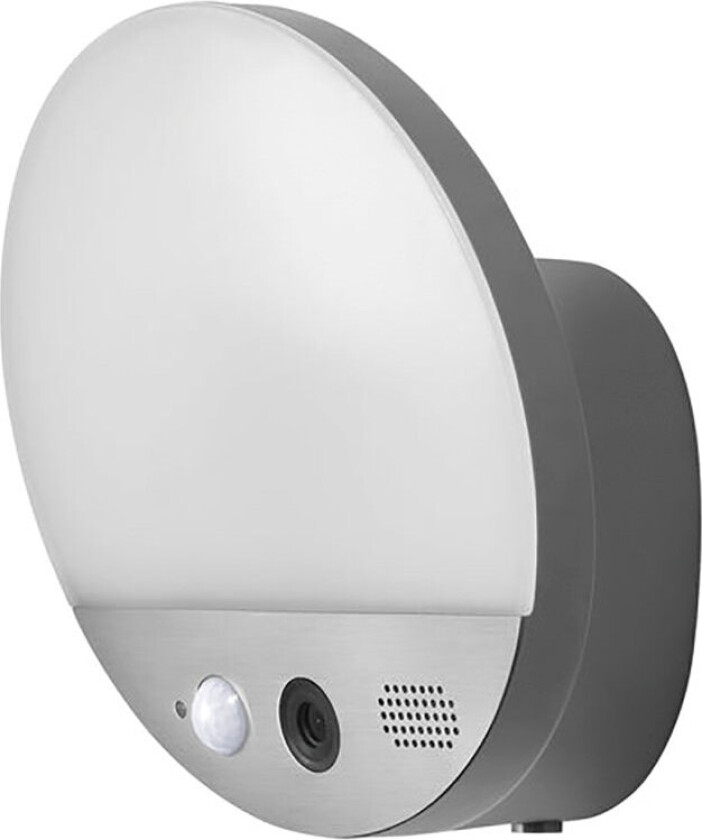 Smart+ Wifi Outdoor Round utendørs vegglampe med kamera