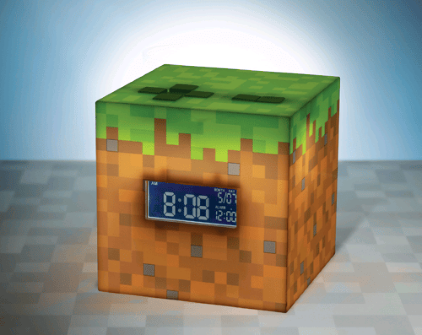 Minecraft digital vekkerklokke