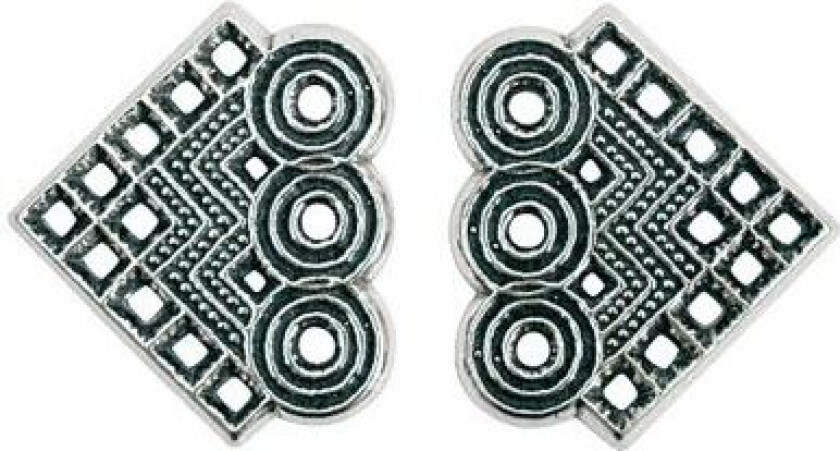 Maljer Hardanger i 830 oksidert sølv