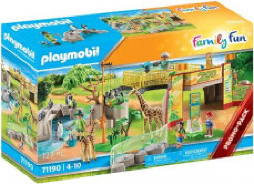 Playmobil Eventyrlig Dyrehage Playmobil Family Fun 71190