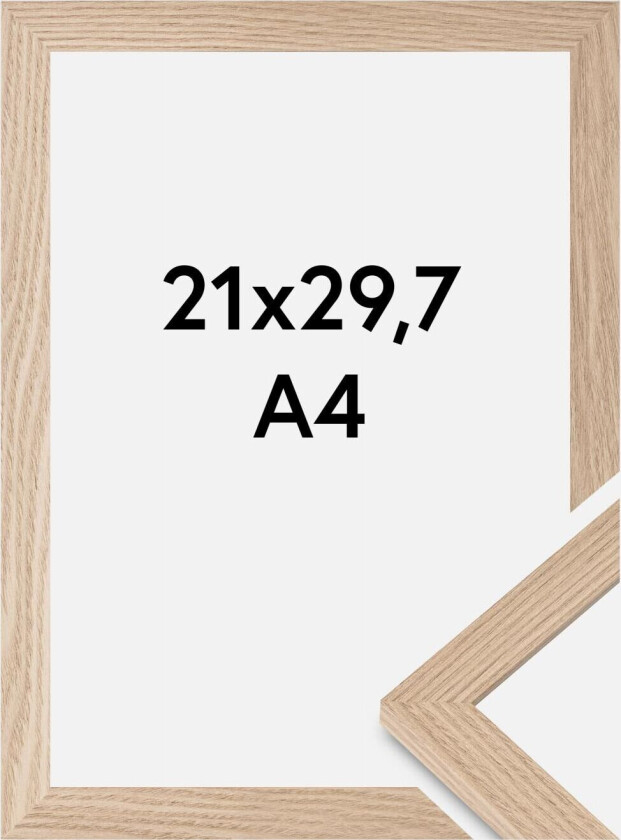 Ramme Bga Classic Akrylglass Eik 21x29,7 Cm (A4)