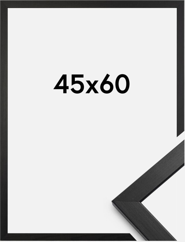 Ramme Stilren Akrylglass Svart 45x60 Cm