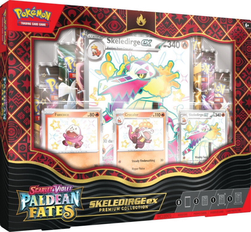 Pokemon Pokémon Sv4.5: Paldean Fates Premium Collection - Quaquaval
