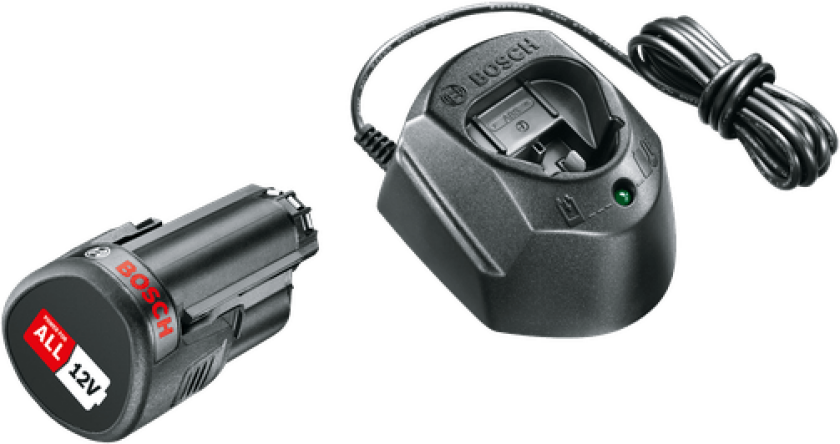 DIY GAL 1210 CV + 1,5Ah Ladepakke 1,5 A h-batteri og lader