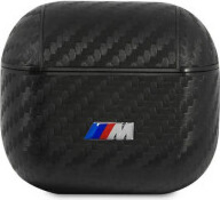 CG Mobile AirPods (3. gen.) Karbon Deksel i Plast med M Logo - Svart