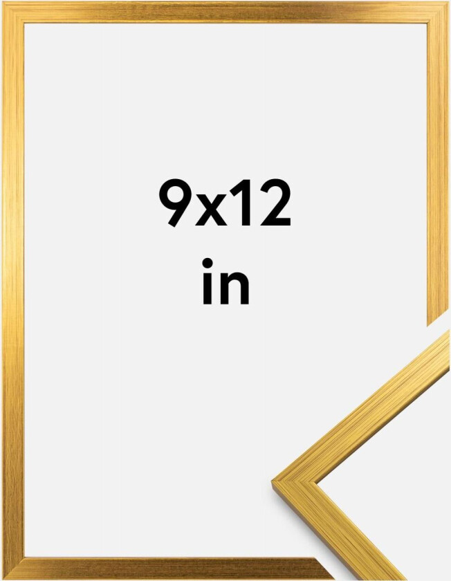 Ramme Edsbyn Gull 9x12 Inches (22,86x30,48 Cm)