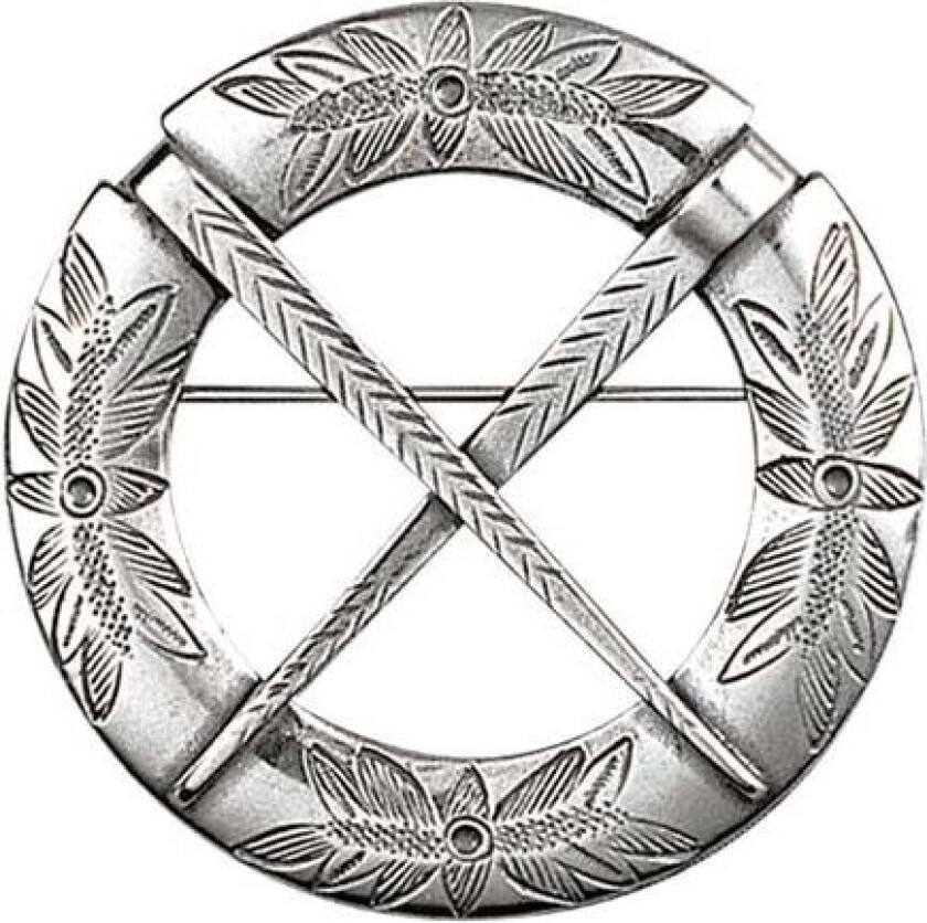 Halsring i 830 oksidert sølv