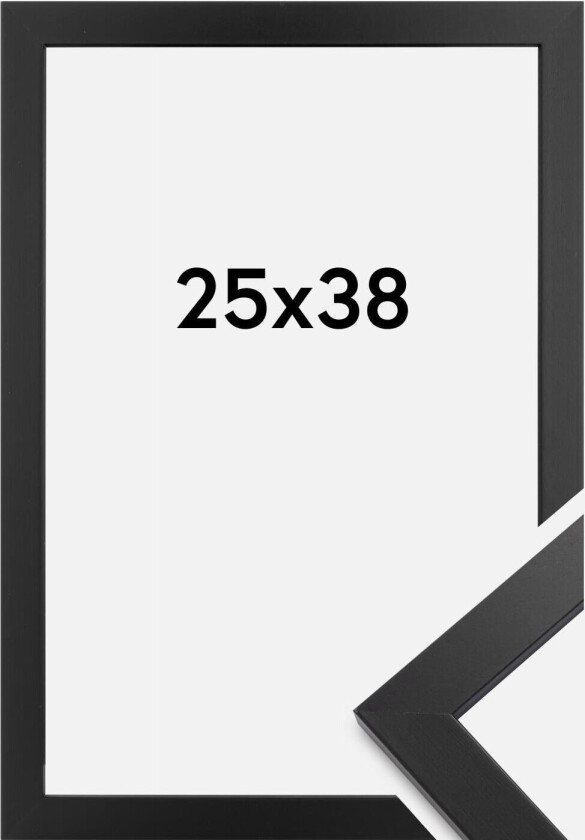 Ramme Black Wood 25x38 Cm