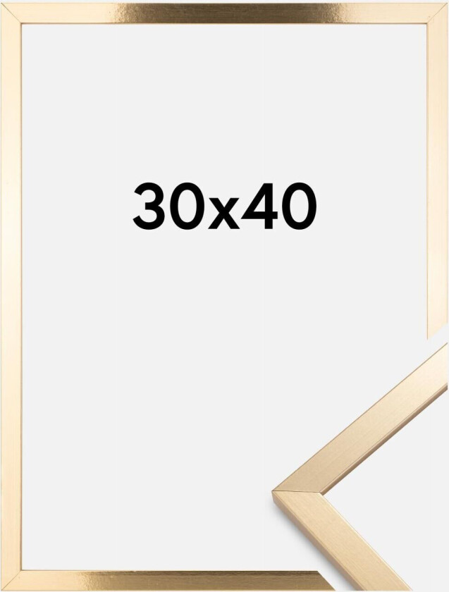 Ramme Trendy Gull 30x40 Cm