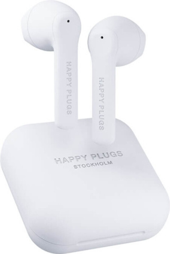 Happy Plugs Air 1 Go True Wireless Hodetelefoner - In-Ear - Hvit