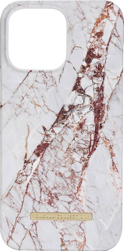 iPhone 14 Pro Max GEAR ONSALA Fashion Collection Deksel - Magnetisk - White Rhino Marble