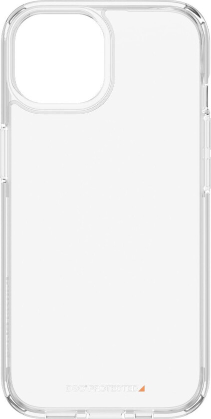 iPhone 15 Deksel D3O Bio HardCase - Gjennomsiktig