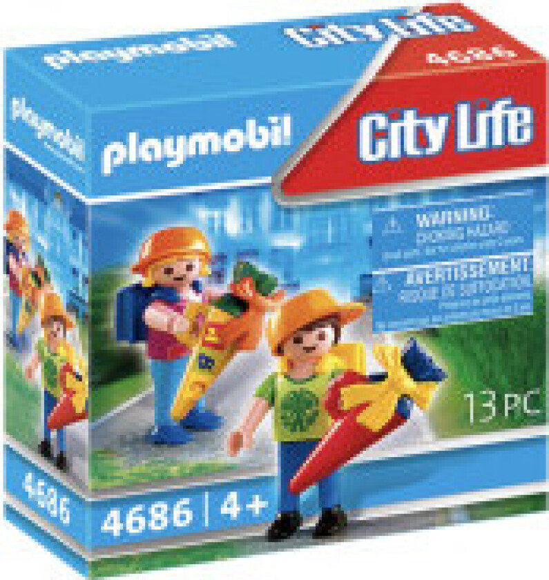 Playmobil City Life - Første Skoledag 4686