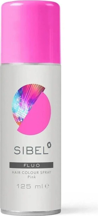 Fluo Hair Colour Spray Pink 125 ml