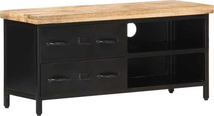 TV-benk 90x30x41 cm grovt mangotre