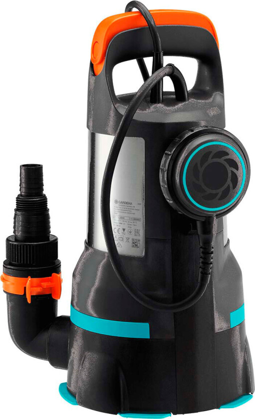 Gardena Spillvattenpump 15000 för rent och smutsigt vatten
