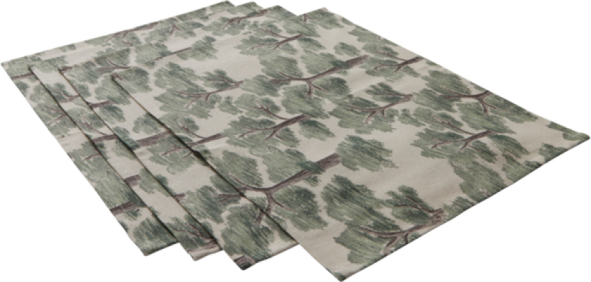 bordbrikke 4-pk Grønn