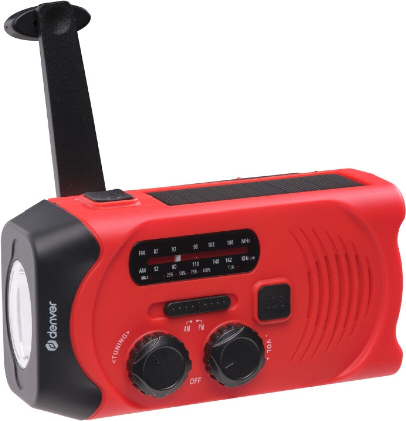 SCR-2010 - Nødradio - AM/FM - Rød