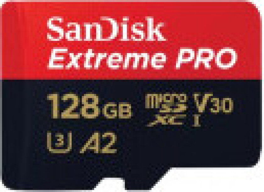 Bilde av Sandisk Extreme Pro 128gb Microsdxc Uhs-i Memory Card