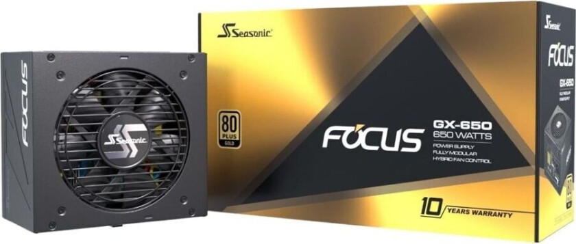 Seasonic Focus Gx 850 850w 80 Plus Gold