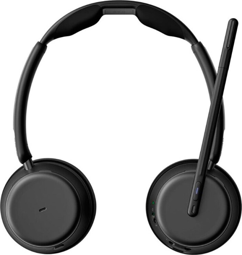 Epos Impact 1060 Anc Hodesett Optimert For Google Meet Stereo Svart