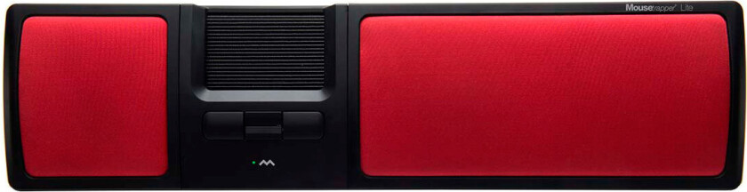 Mousetrapper Lite Kablet 1,500dpi Kontrollpute Rød, Svart