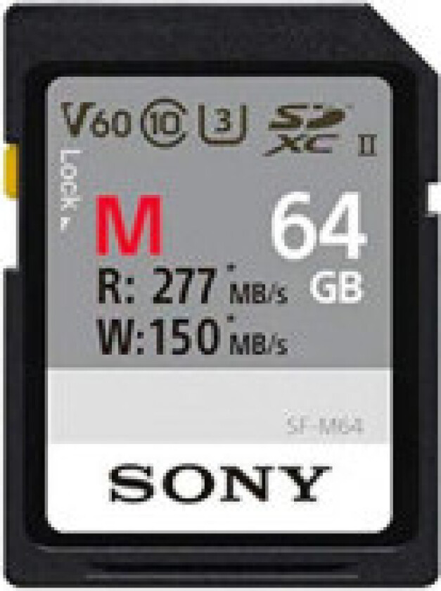 Bilde av Sf-m Series Sf-m64 64gb Sdxc Uhs-ii Memory Card