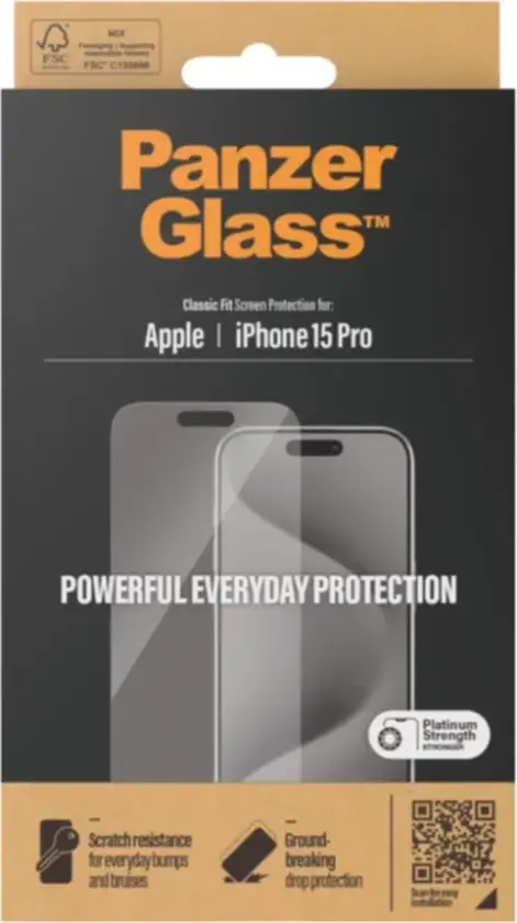 Panzerglass Classic Fit Iphone 15 Pro