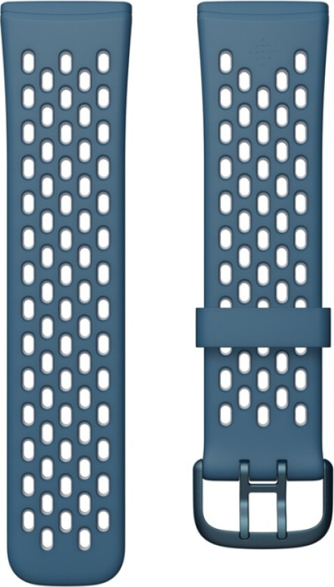 Sense, Sense 2, Versa 3 & Versa 4 Sportsarmbånd - Blått L