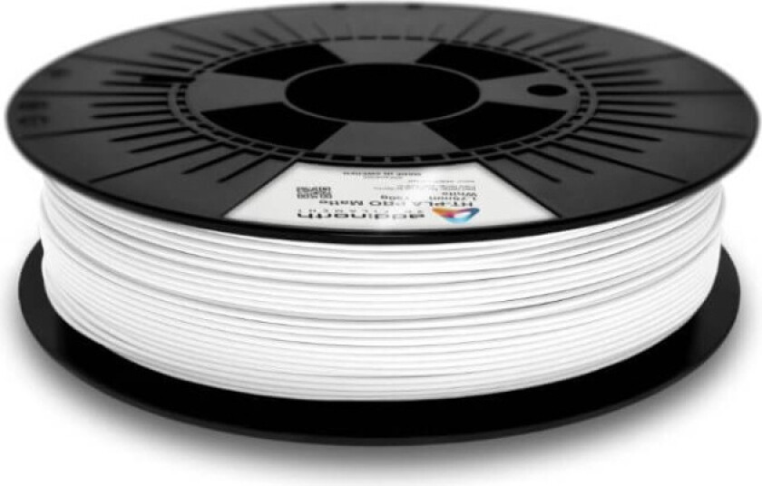 HT-PLA Pro-filament for 3D-skriver - Matte White