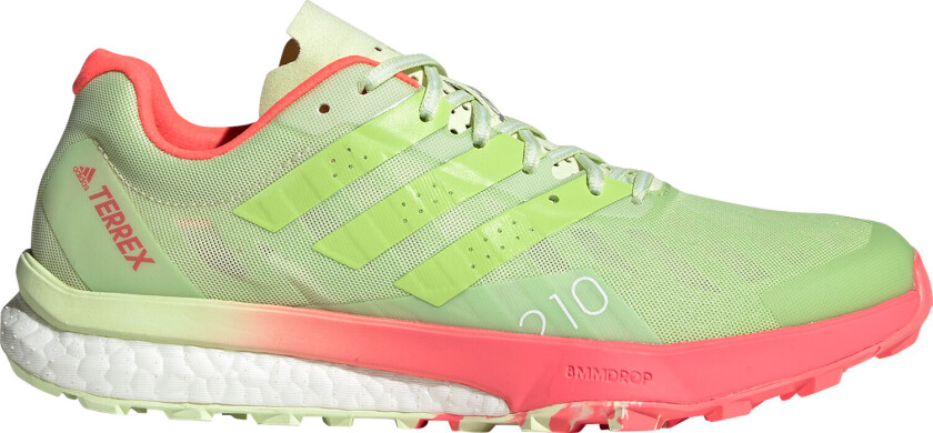 Women's Terrex Speed Ultra Trail Running Shoes 42, Almost Lime/Pulse Lime/Turbo