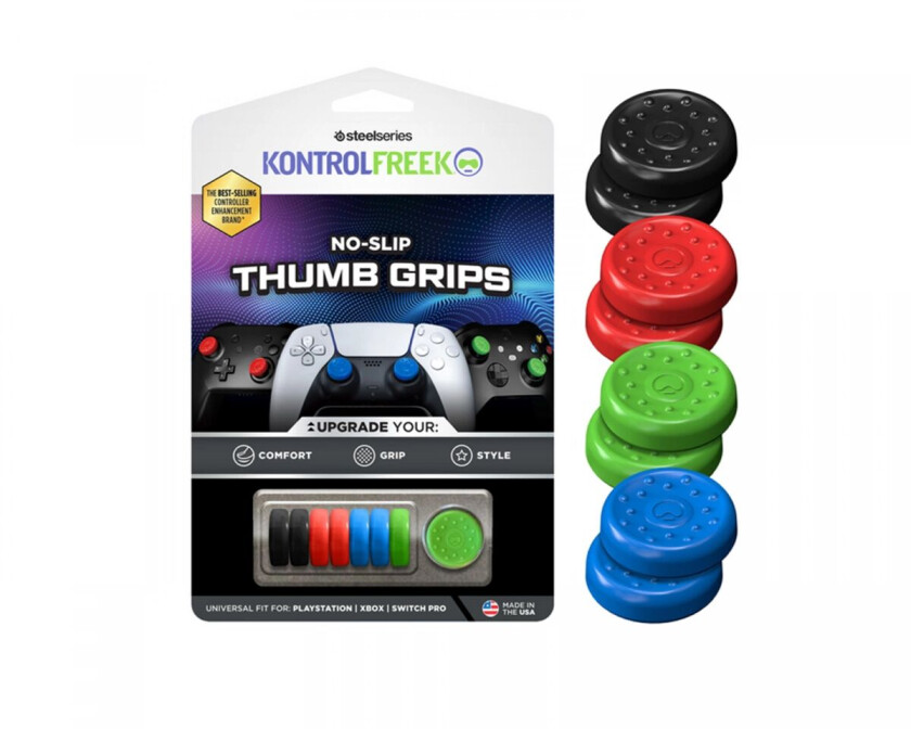 Bilde av Kontrolfreek Universal No-Slip Thumb Grips 8p - (Ps/xbox/switch Pro)