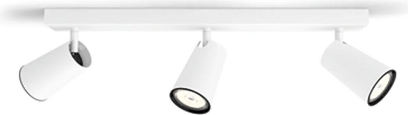 myLiving Paisley med 3 spot GU10 - Hvit