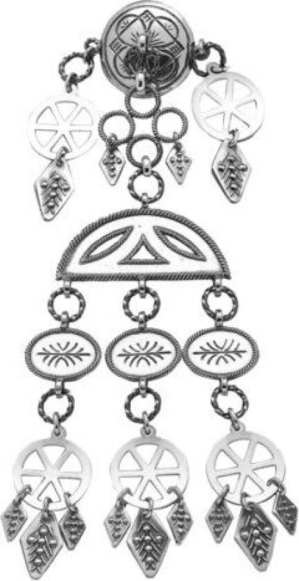 Sølje Oppdal i 830 oksidert sølv