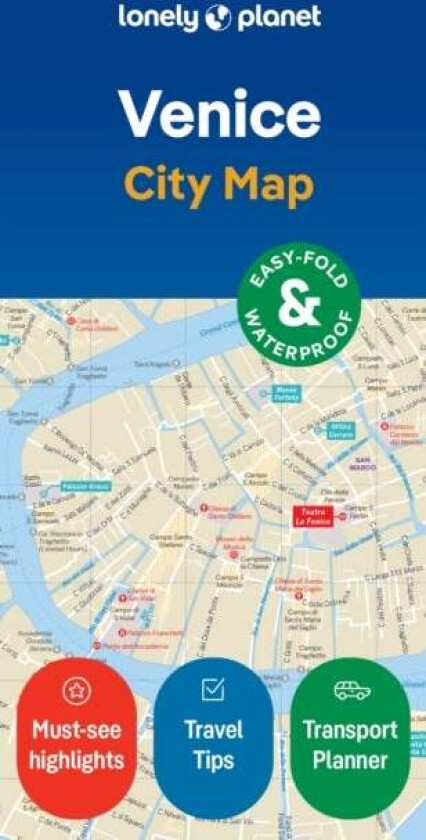 Lonely Planet Venice City Map av Lonely Planet