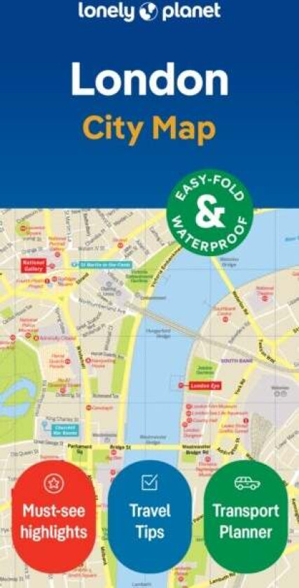 Lonely Planet London City Map av Lonely Planet
