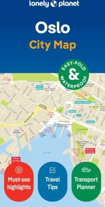 Lonely Planet Oslo City Map av Lonely Planet