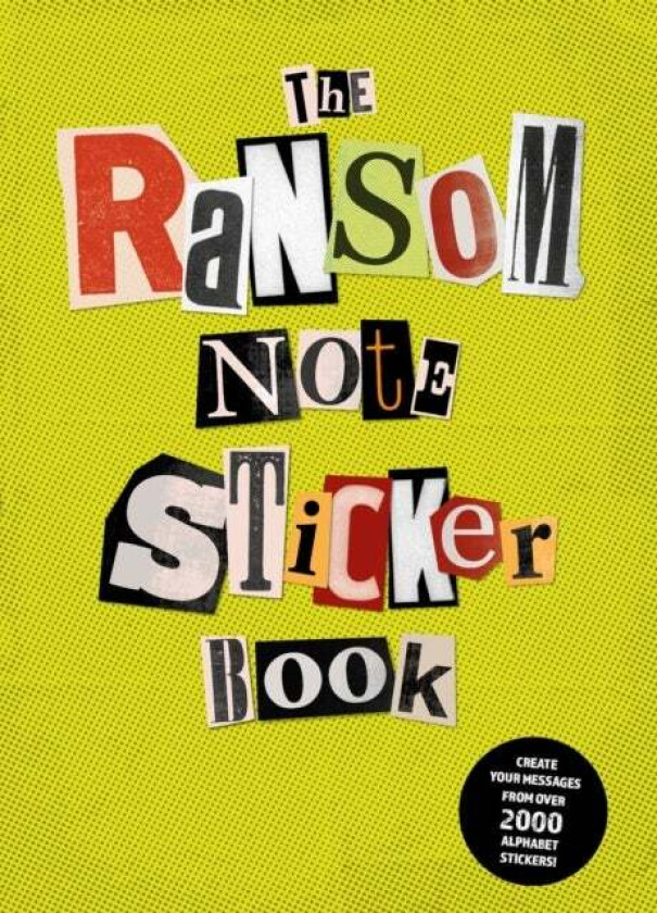 The Ransom Note Sticker Book av Luke Herriott