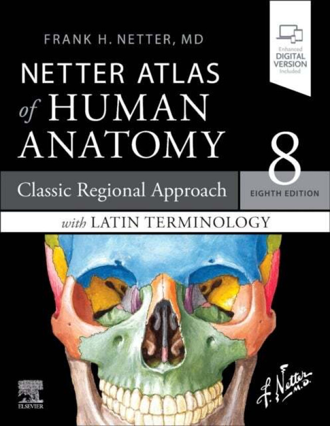 Netter Atlas of Human Anatomy: Classic Regional Approach with Latin Terminology av Frank H. MD Netter