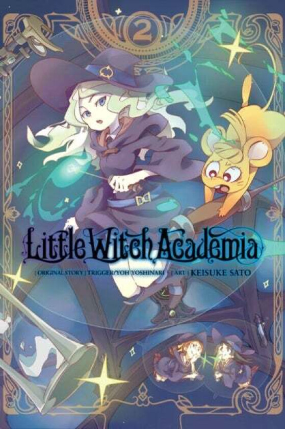 Little Witch Academia, Vol. 2 (manga) av Yoh Yoshinari, Keisuke Sato