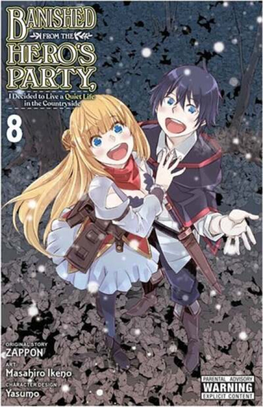 Banished from the Hero's Party, I Decided to Live a Quiet Life in the Countryside, Vol. 8 (manga) av Zappon