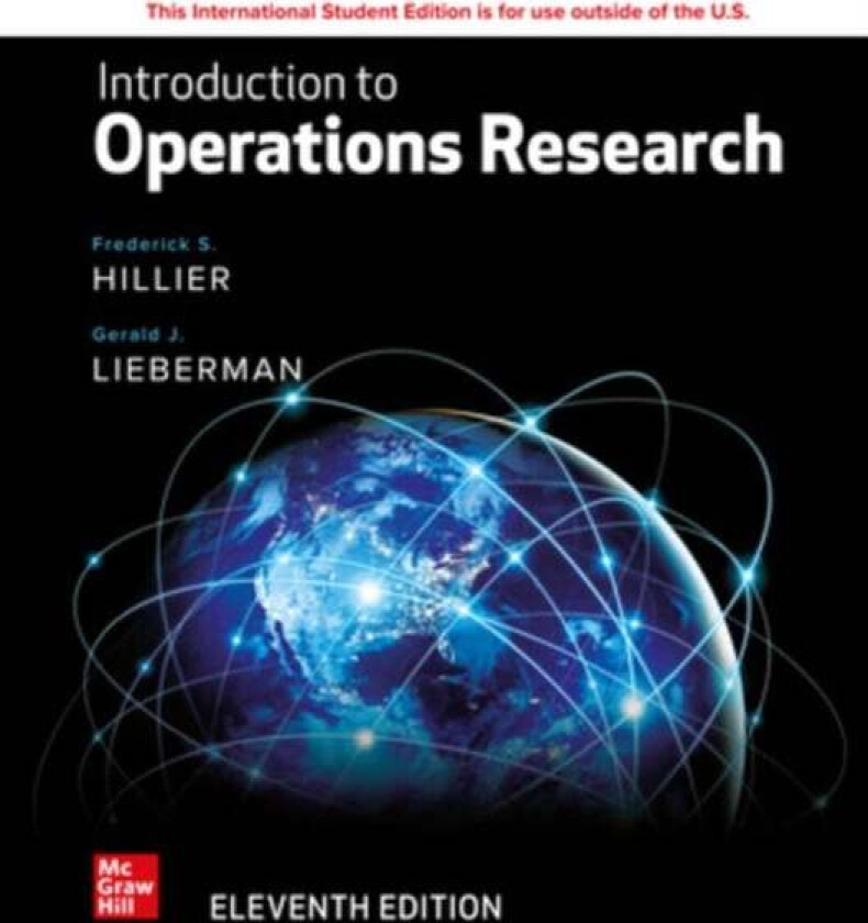 ISE Introduction to Operations Research av Frederick Hillier, Gerald Lieberman