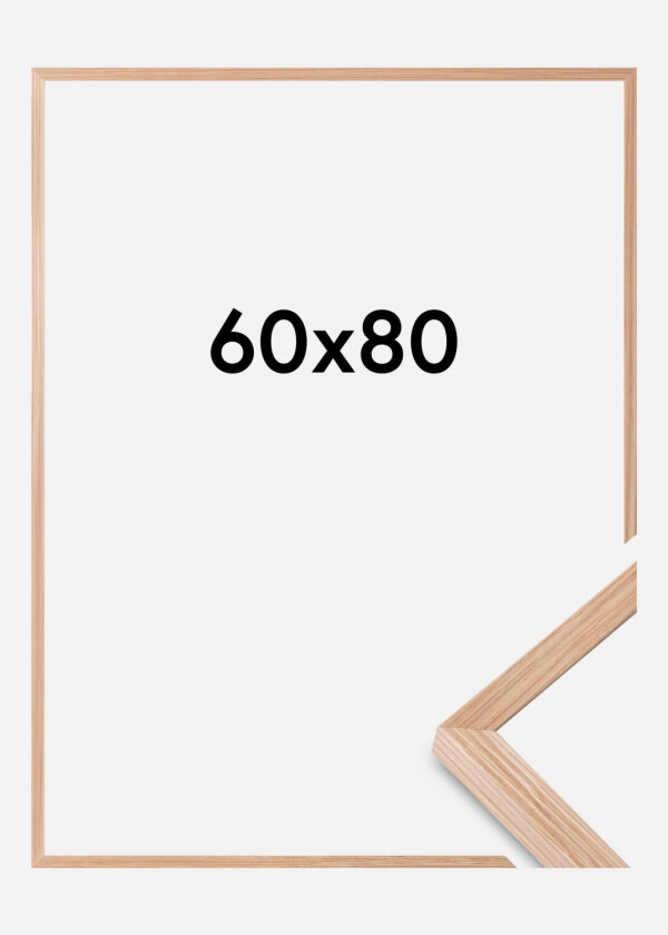Bilde av Focus Ramme Soul Oak Veneer Akrylglass 60x80 Cm