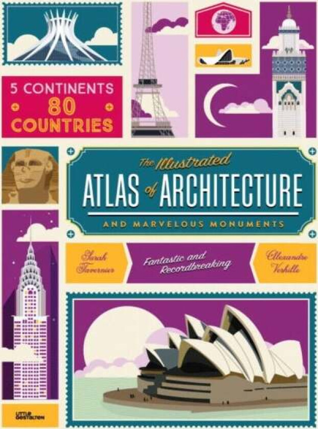 Atlas of Architecture and Marvellous Monuments av Alexandre Verhille