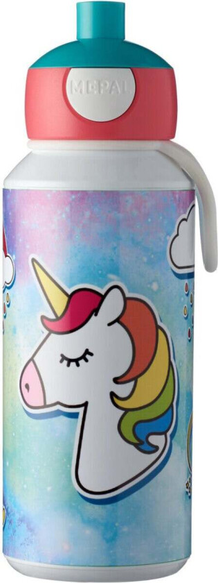 Drikkeflaske Mepal Pop-Up 400Ml Unicorn