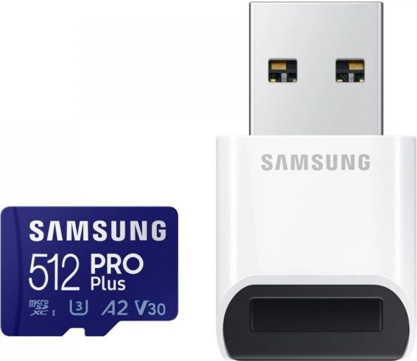 Pro Plus Microsdxc 512gb & Usb Card Reader - Minnekort